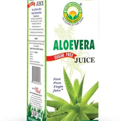 Home ALOEVERA JUICE SUGAR FREE 16 FL.OZ – 960ML – BASIC AYURVEDA 40 480x480